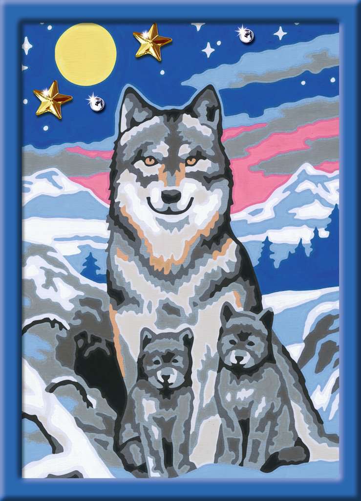 Creart Wonderful Wolf Family 20.044 - Bild 2