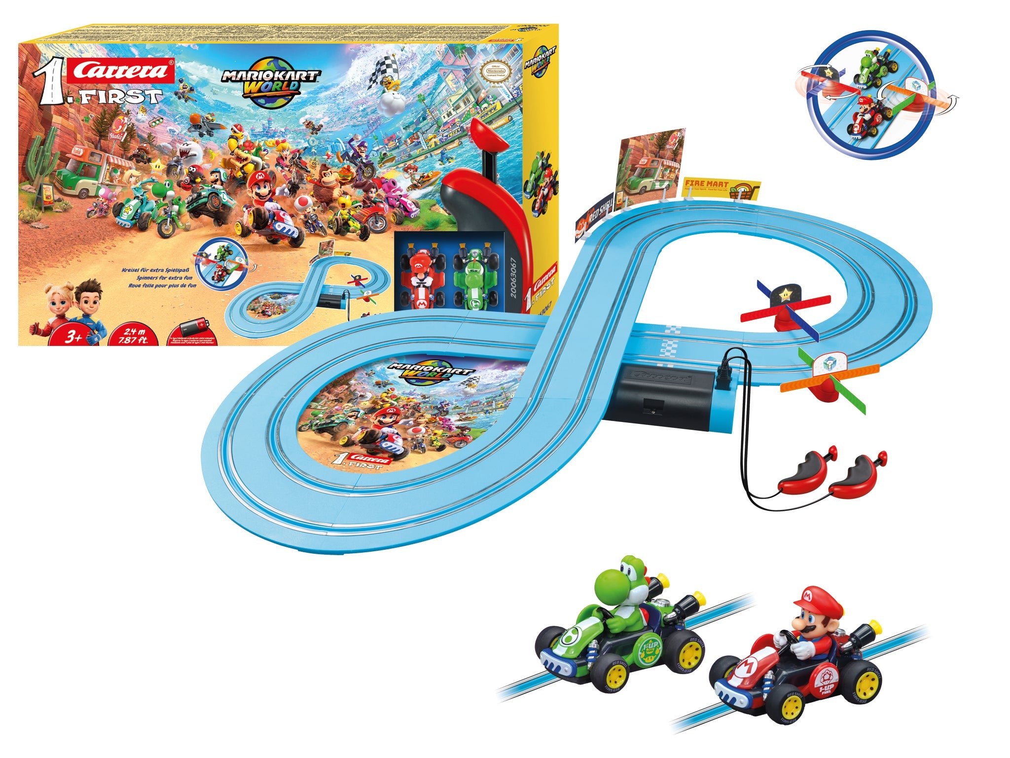 Carrera FIRST Mario Kart World Mario vs. Yoshi - Bild 1