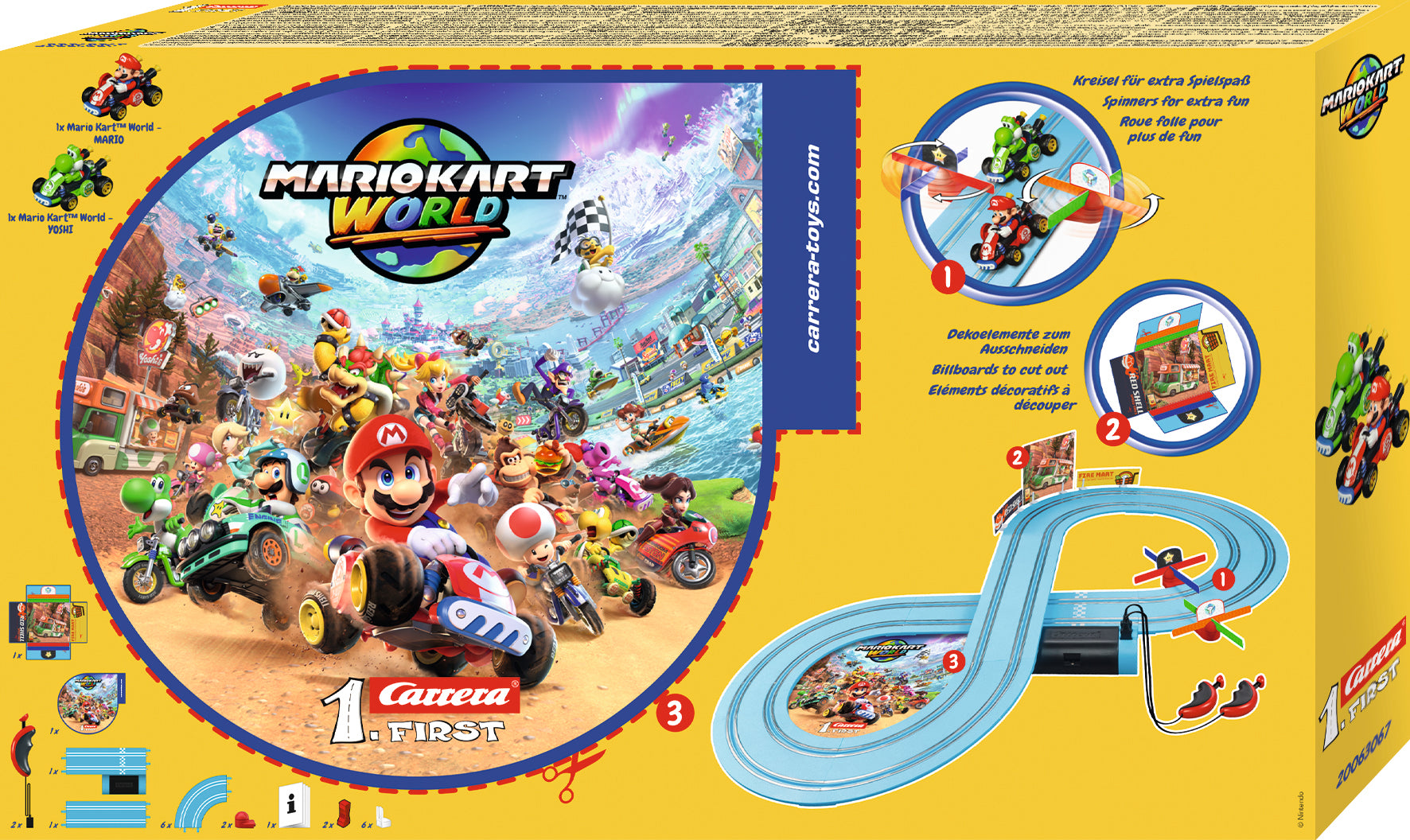Carrera FIRST Mario Kart World Mario vs. Yoshi - Bild 12