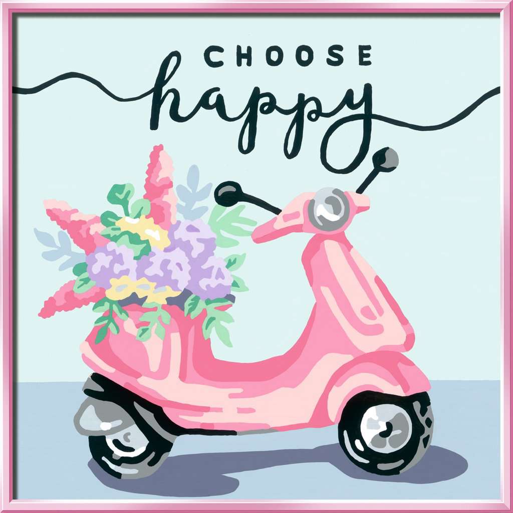 Malen nach Zahlen trend Choose Happy 20.068 - Bild 2