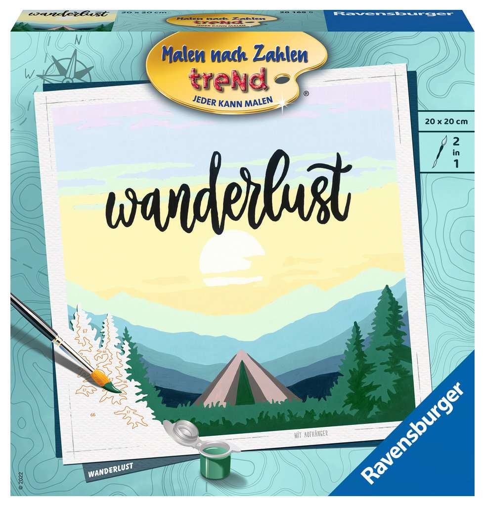 Malen nach Zahlen Wanderlust  020.165 - Bild 1