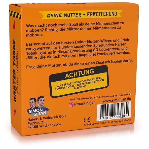 Harter Tobak - Deine Mutter - Bild 2