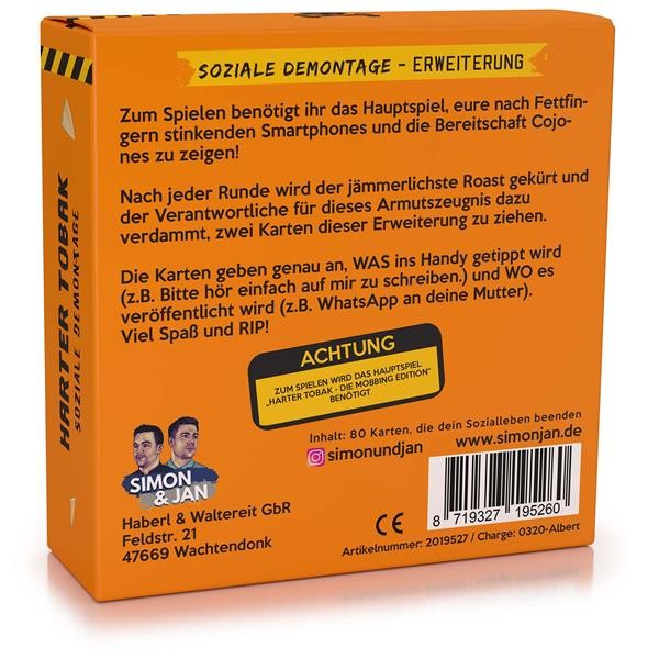 Harter Tobak - Soziale Demontage - Bild 2