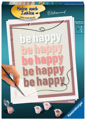 Malen nach Zahlen Be Happy 20.233