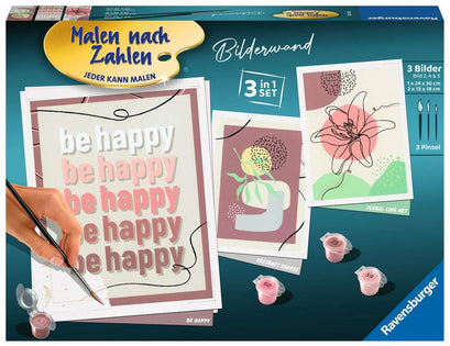 Malen nach Zahlen Bilderwand-Set 20.236