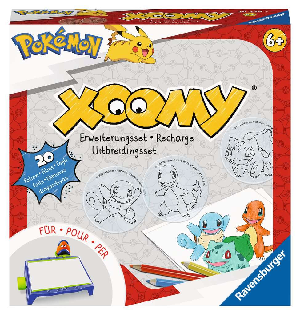 Xoomy Pokémon Refill Erweiterungsset 20.239 - Bild 1