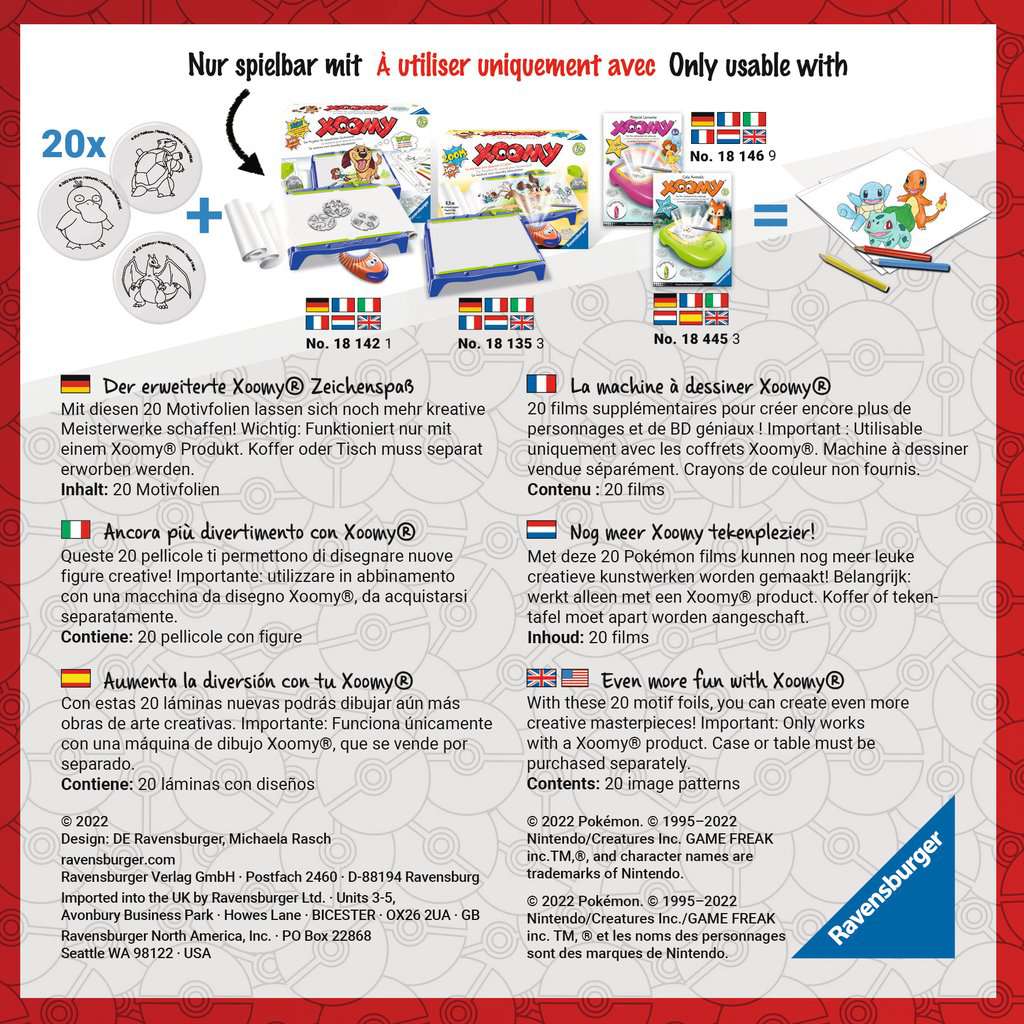 Xoomy Pokémon Refill Erweiterungsset 20.239 - Bild 2