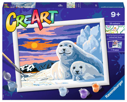 Creart Seals at Sunset 20.263