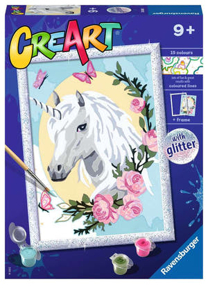 Ravensburger CreArt Unicorn 20268, Verpackung mit Einhorn-Motiv
