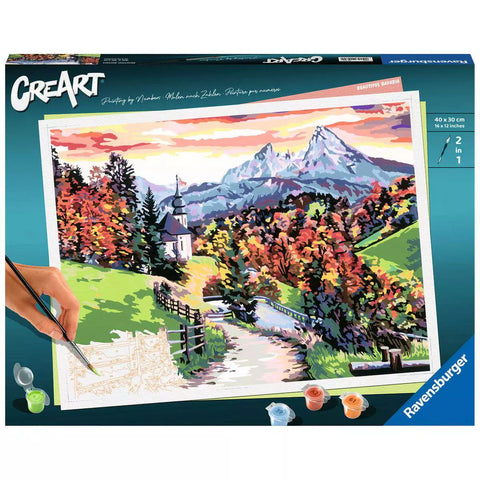 Verpackung CreArt Beautiful Bavaria 20274 mit Bergmotiv