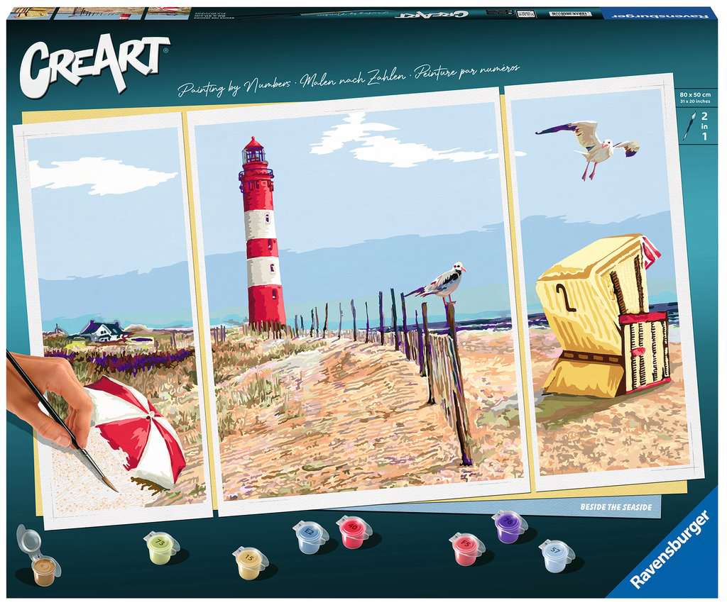 Creart Beside the Seaside 20.277 80x50cm - Bild 1
