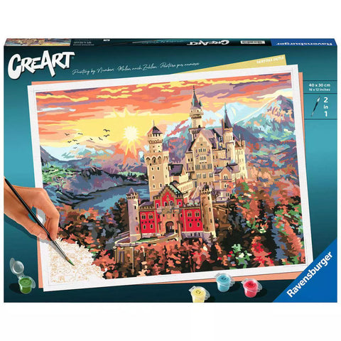 Verpackung CreArt Fairytale Castle 20278 mit Schlossmotiv
