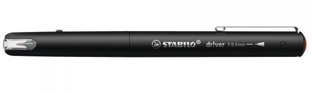 Stabilo Driver 0.4mm Fineliner rot - Bild 2