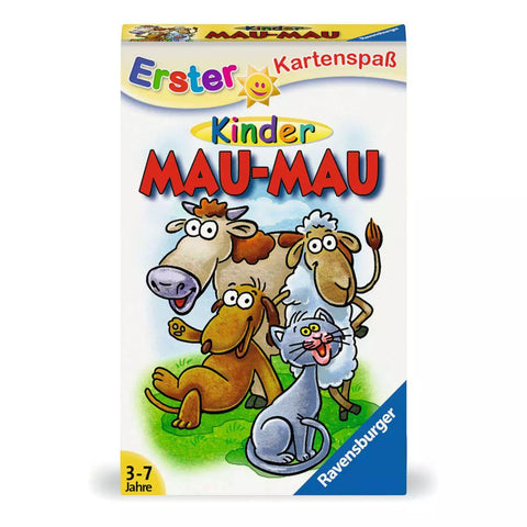 Verpackung Ravensburger Kartenspiel Kinder Mau Mau 20430