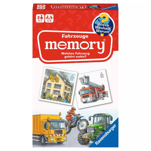 Ravensburger Wieso? Weshalb? Warum? Fahrzeuge memory® 20647, Verpackung