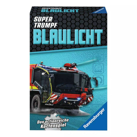 Ravensburger Supertrumpf Blaulicht 20686, Verpackung vorne