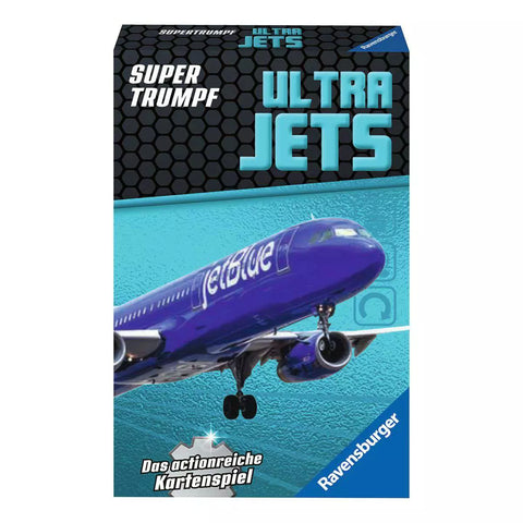Ravensburger Supertrumpf Ultra Jets 20691, Verpackung vorne