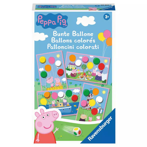 Ravensburger Peppa Pig Bunte Ballone 20853, Verpackung Vorderseite
