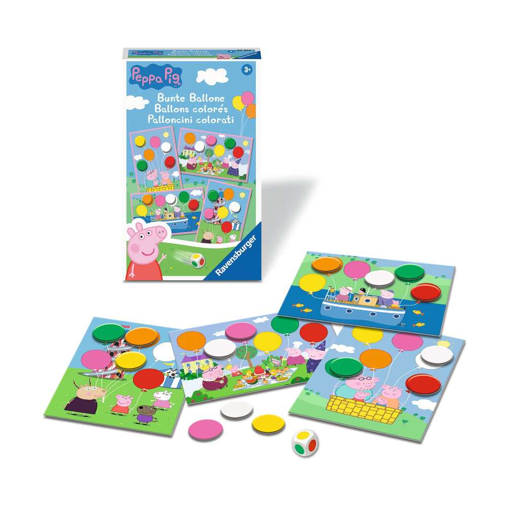 Ravensburger Kartenspiel Peppa Pig Bunte Ballone 20.853 - Bild 3