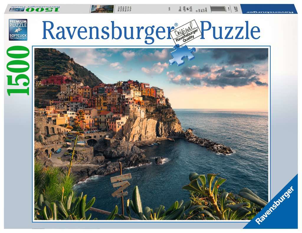 Puzzle 1500 Teile Blick auf Cinque Terre 00.016.227 - Bild 1