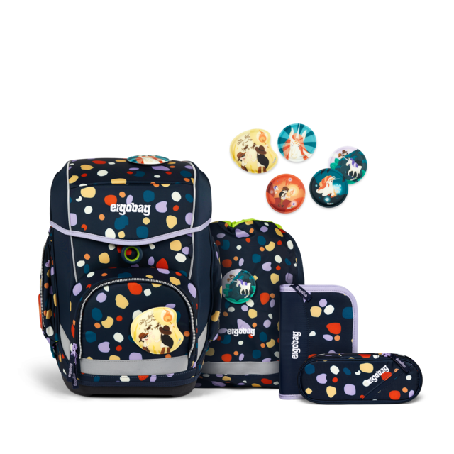 Ergobag Cubo 5-tlg- Set Bärnsteinhöhle - Bild 1