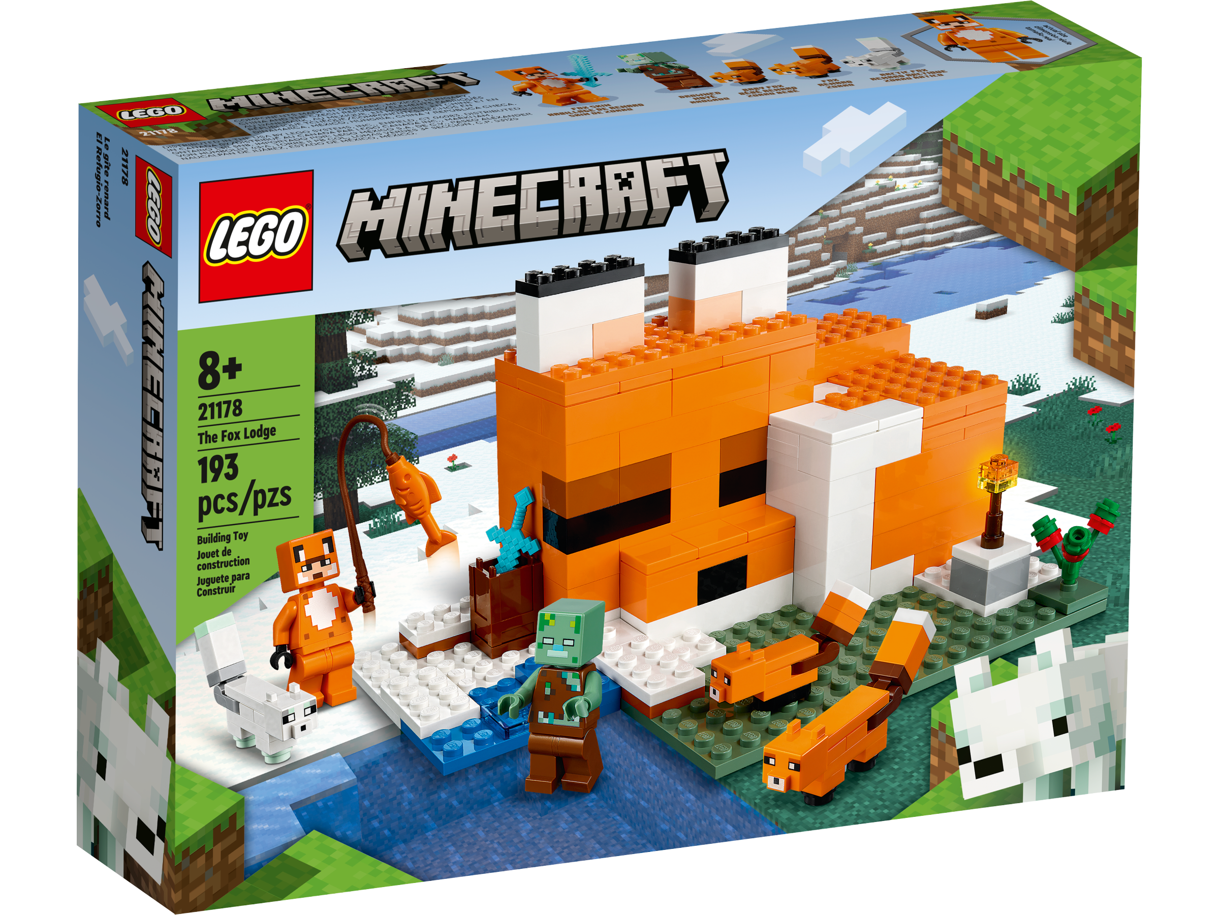LEGO Minecraft™ Die Fuchs Lodge 21178 - Bild 1