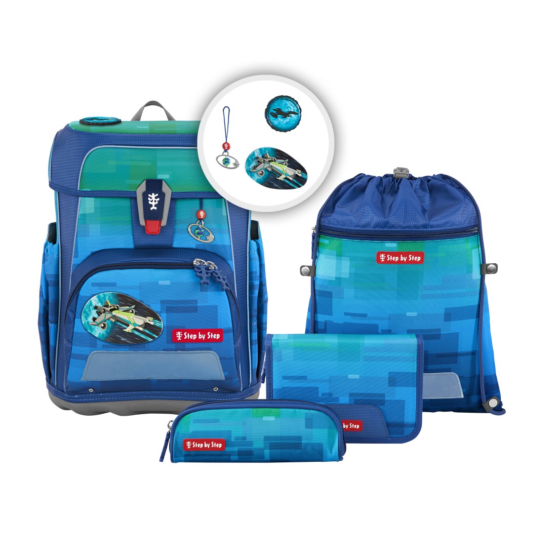 Step by Step CLOUD OCEAN Schulranzen-Set Space Craft Spike - Bild 2