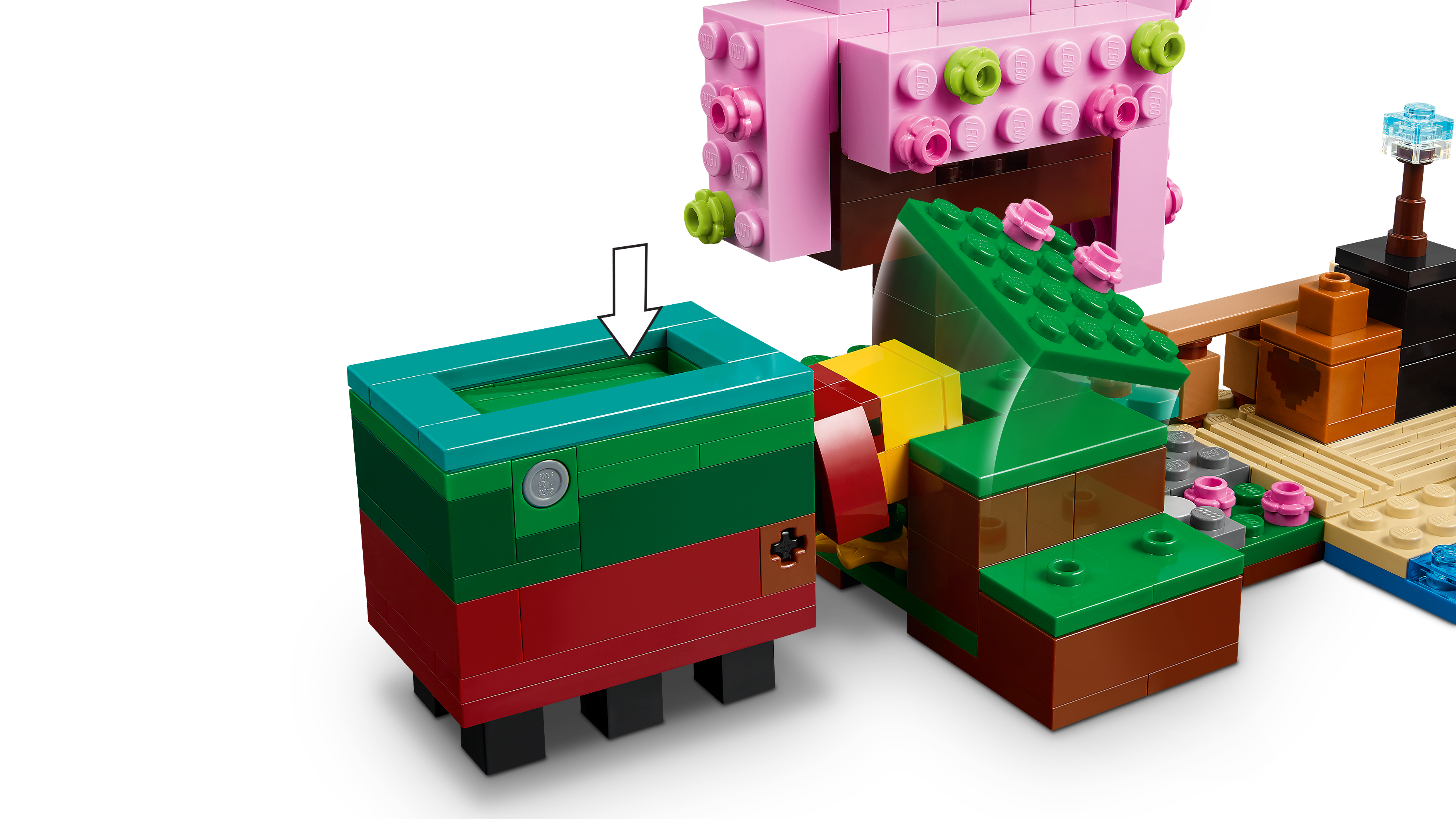 LEGO Minecraft Der Kirschblütengarten 21260 - Bild 4