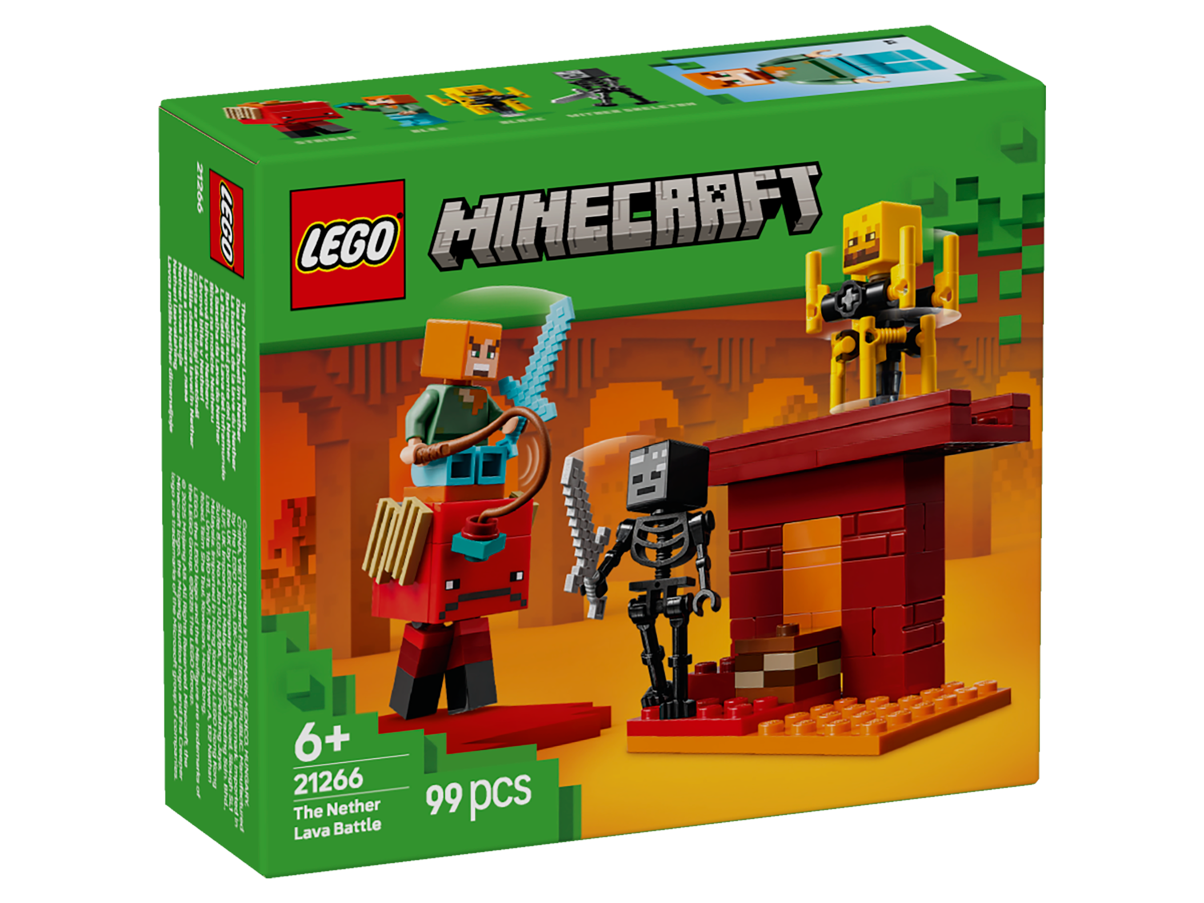 LEGO Minecraft™ Das Lava-Duell im Nether 21266 - Bild 1