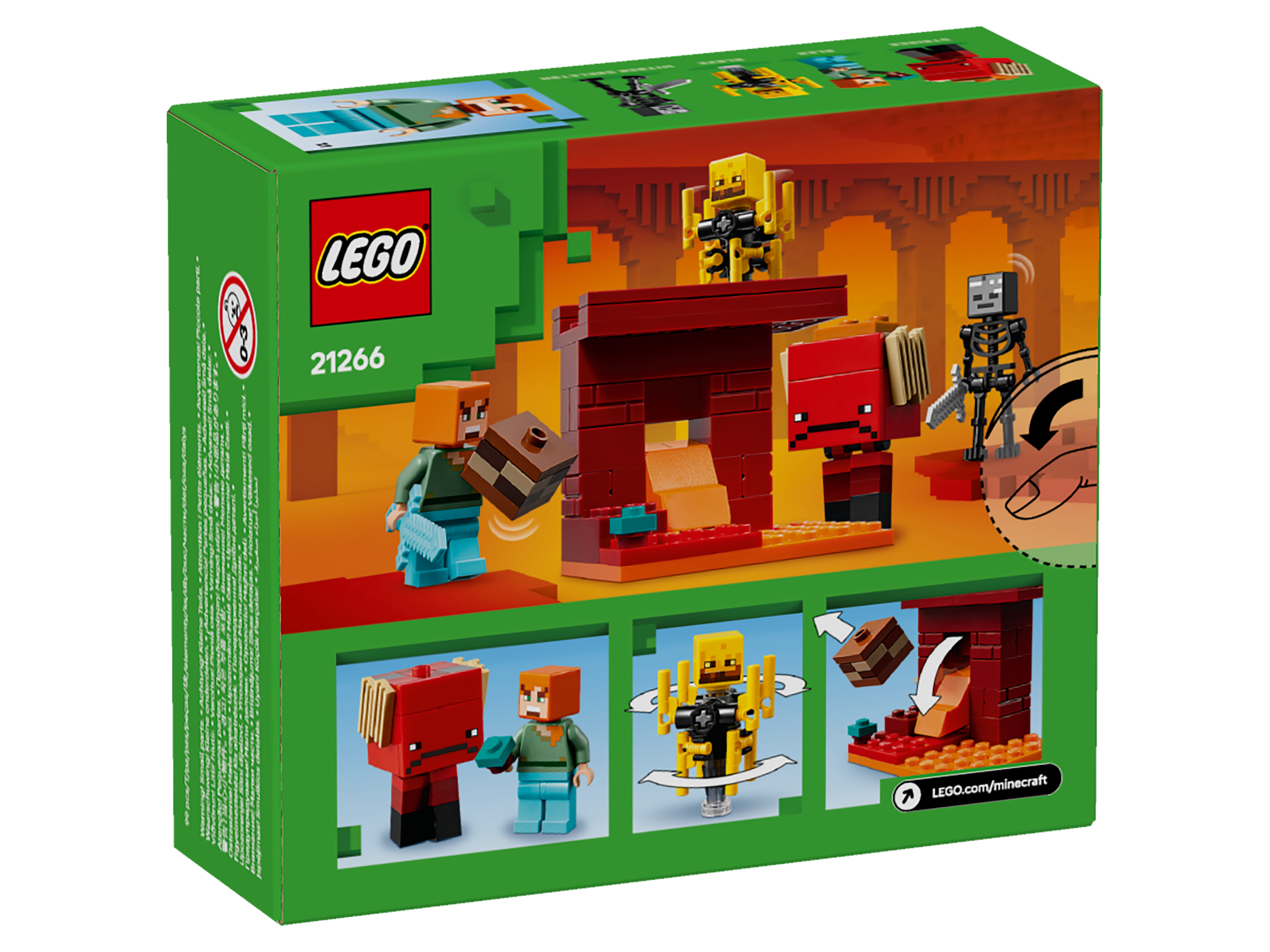 LEGO Minecraft™ Das Lava-Duell im Nether 21266 - Bild 8