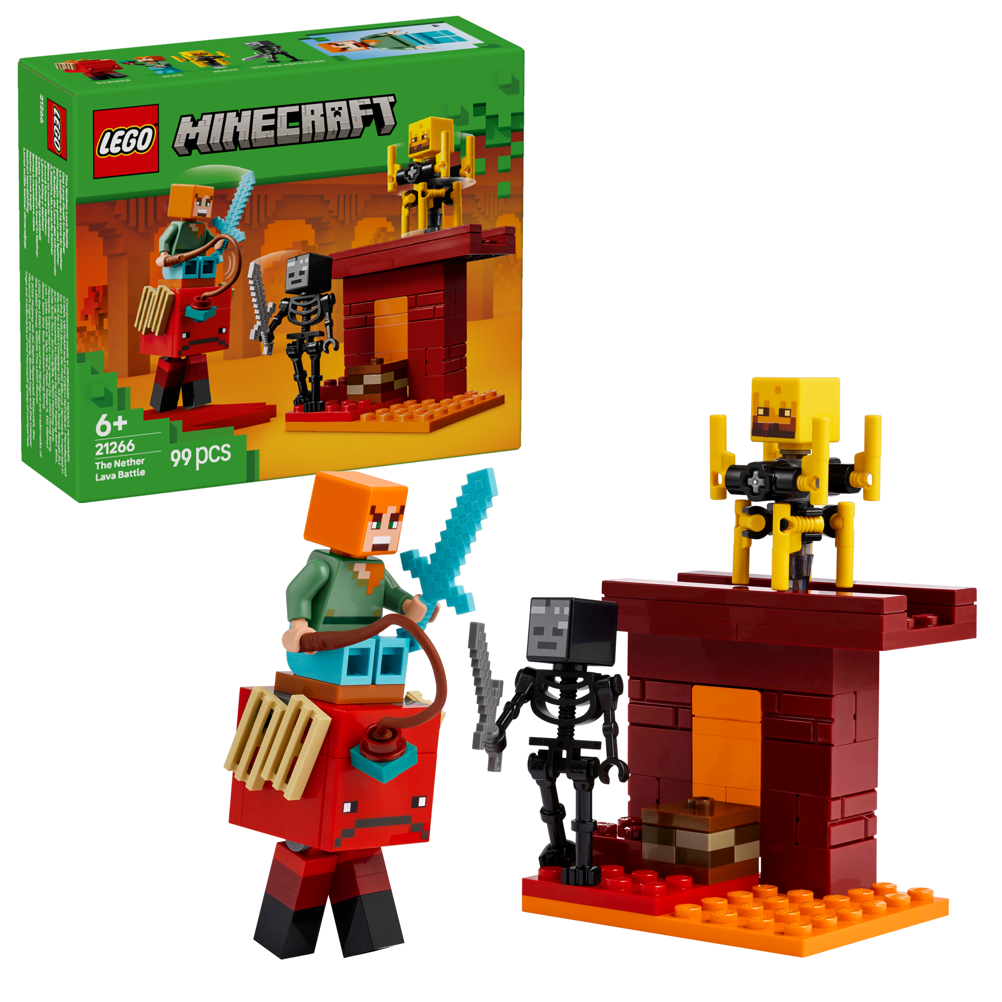 LEGO Minecraft™ Das Lava-Duell im Nether 21266 - Bild 7