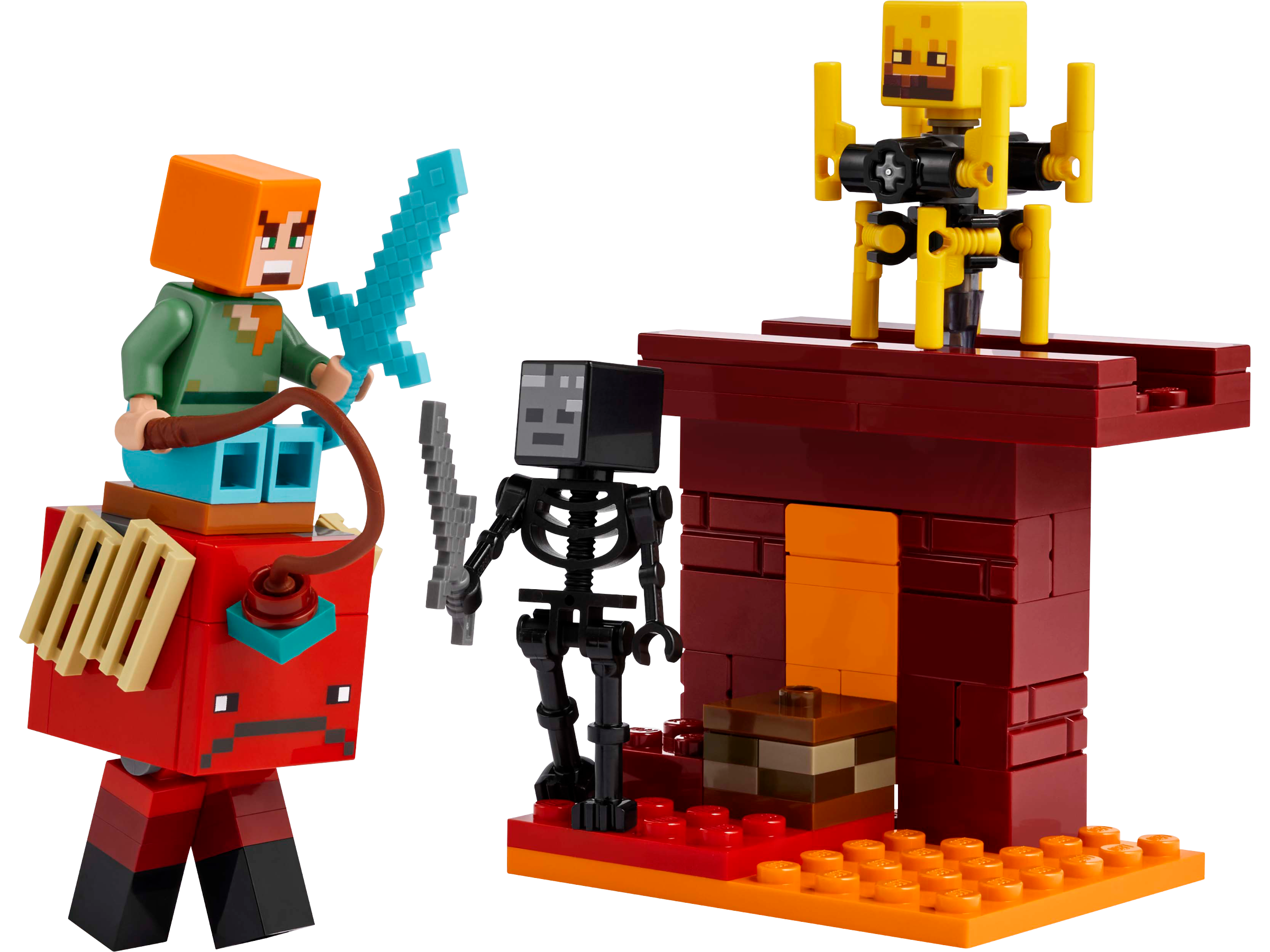 LEGO Minecraft™ Das Lava-Duell im Nether 21266 - Bild 2