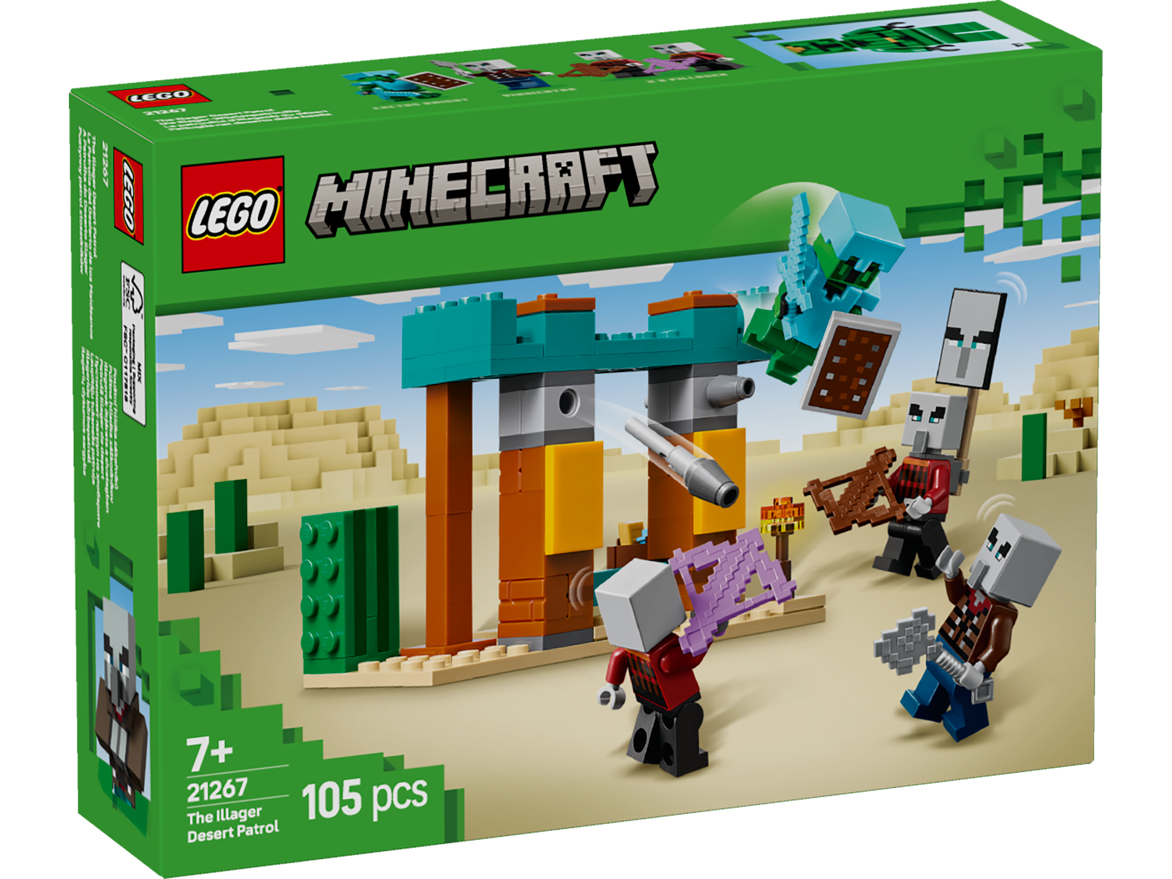 LEGO Minecraft™ Die Illager-Wüstenpatrouille 21267 - Bild 1