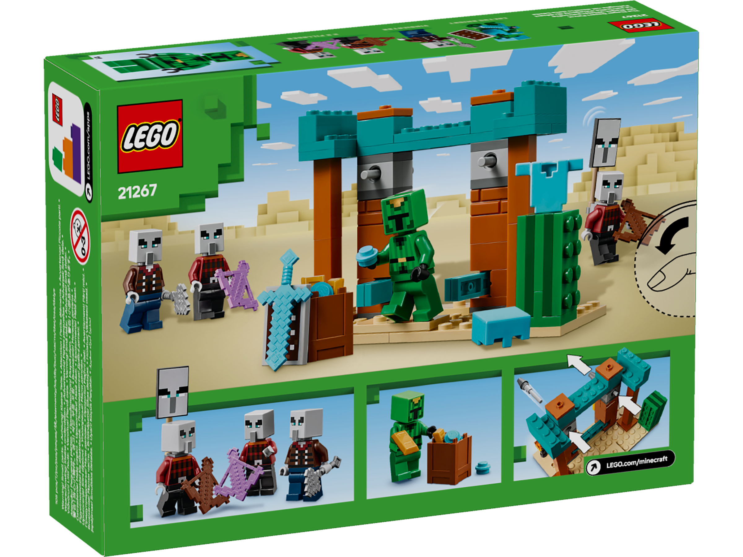 LEGO Minecraft™ Die Illager-Wüstenpatrouille 21267 - Bild 9