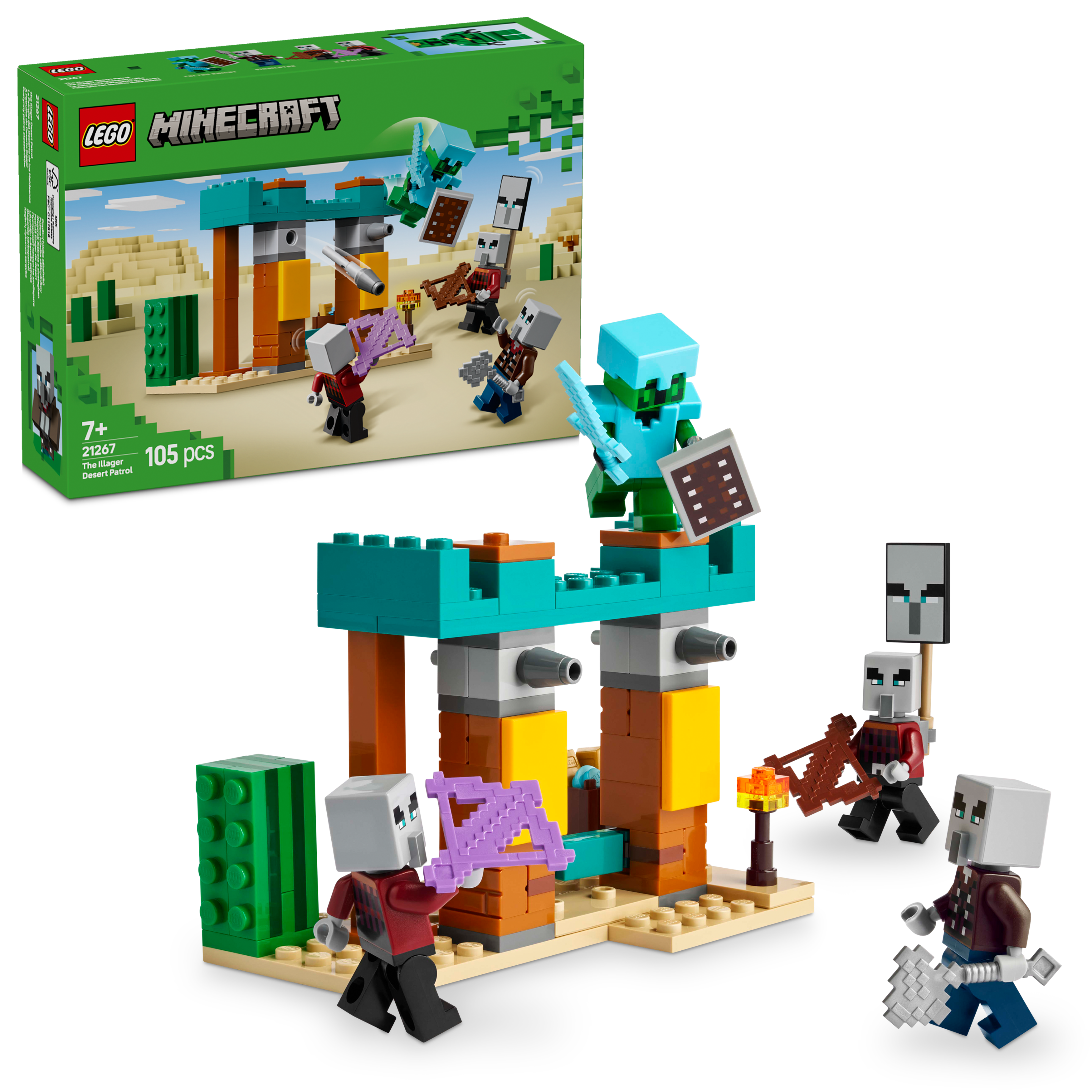 LEGO Minecraft™ Die Illager-Wüstenpatrouille 21267 - Bild 8