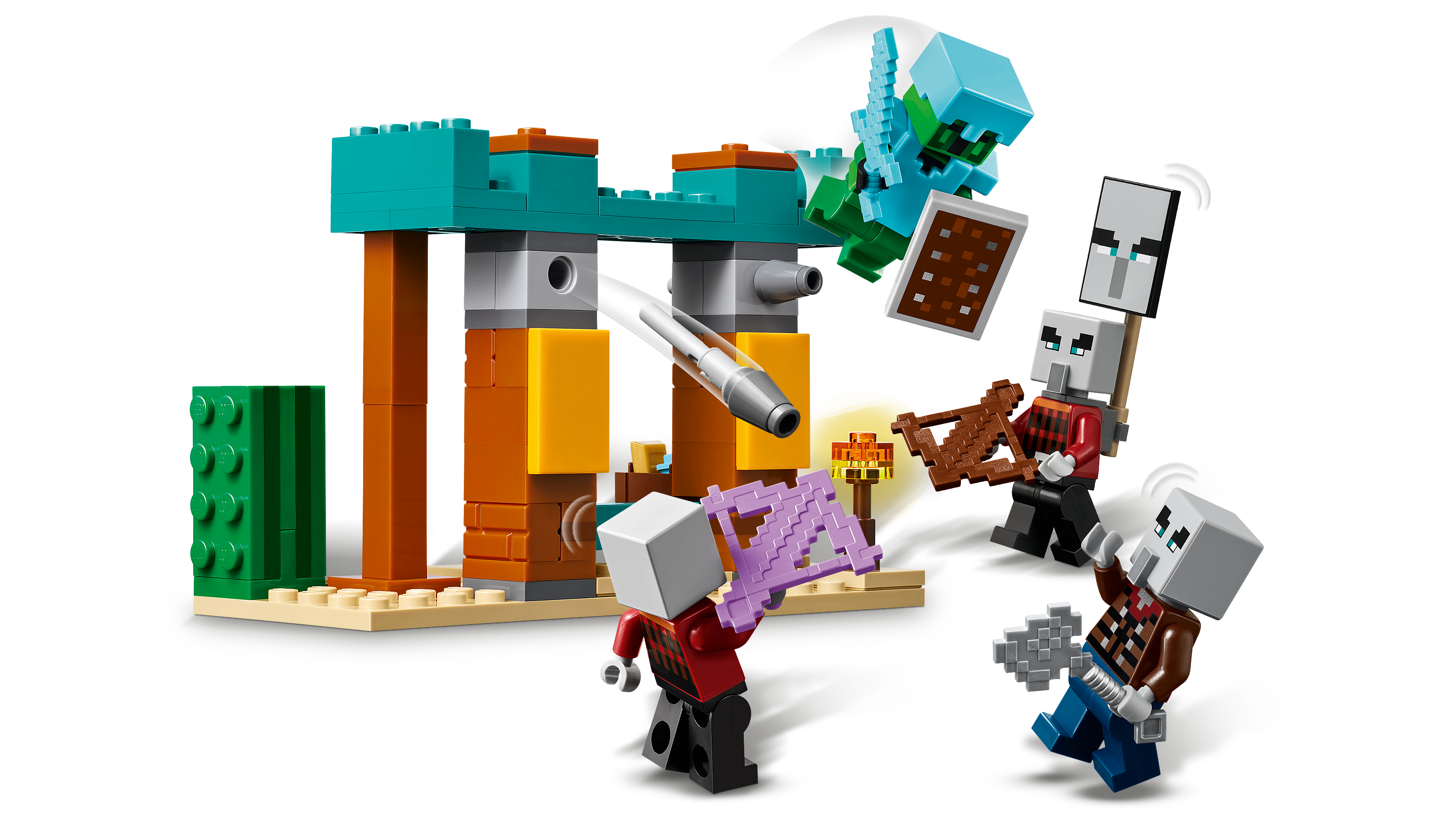 LEGO Minecraft™ Die Illager-Wüstenpatrouille 21267 - Bild 6