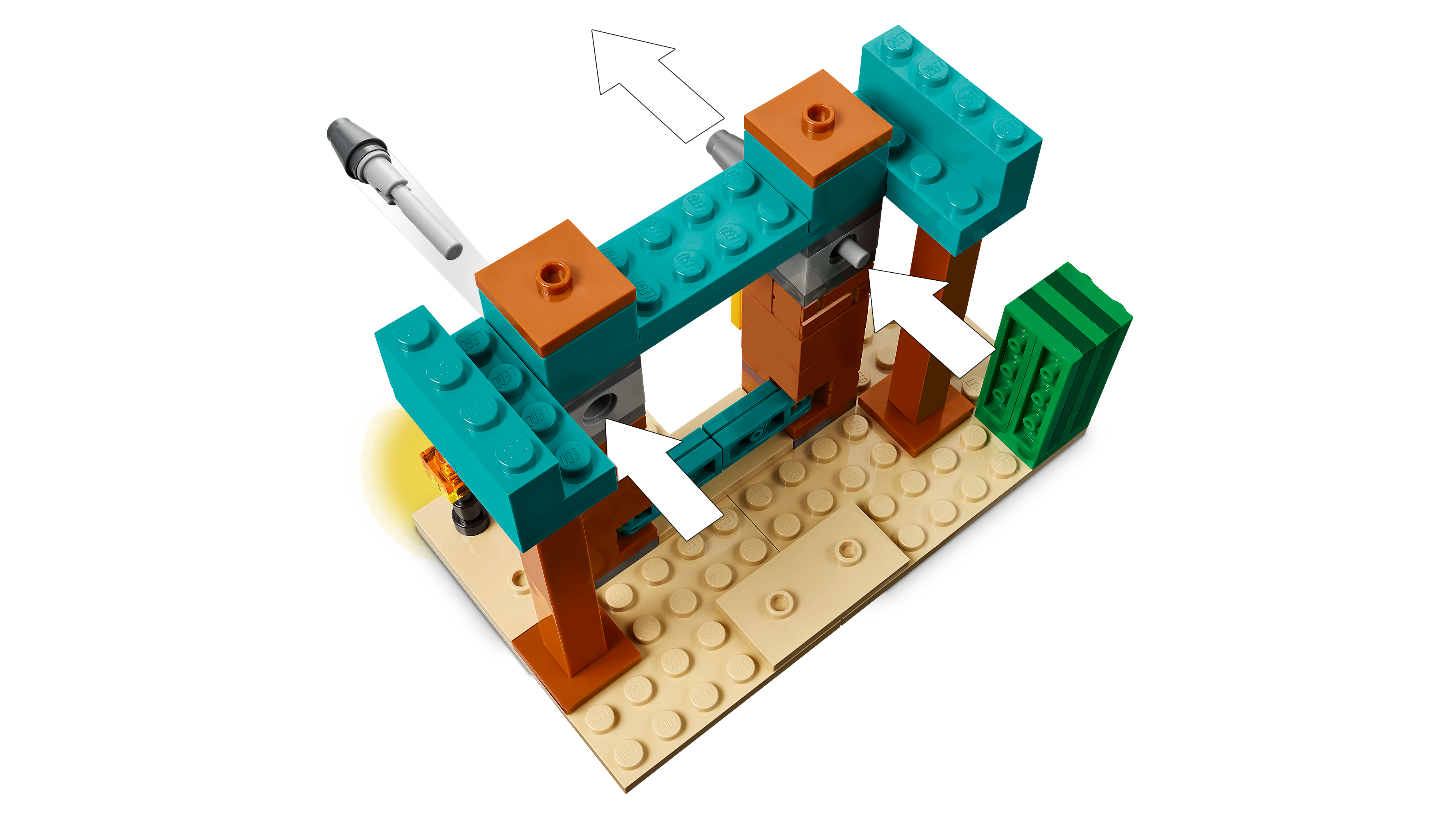 LEGO Minecraft™ Die Illager-Wüstenpatrouille 21267 - Bild 5