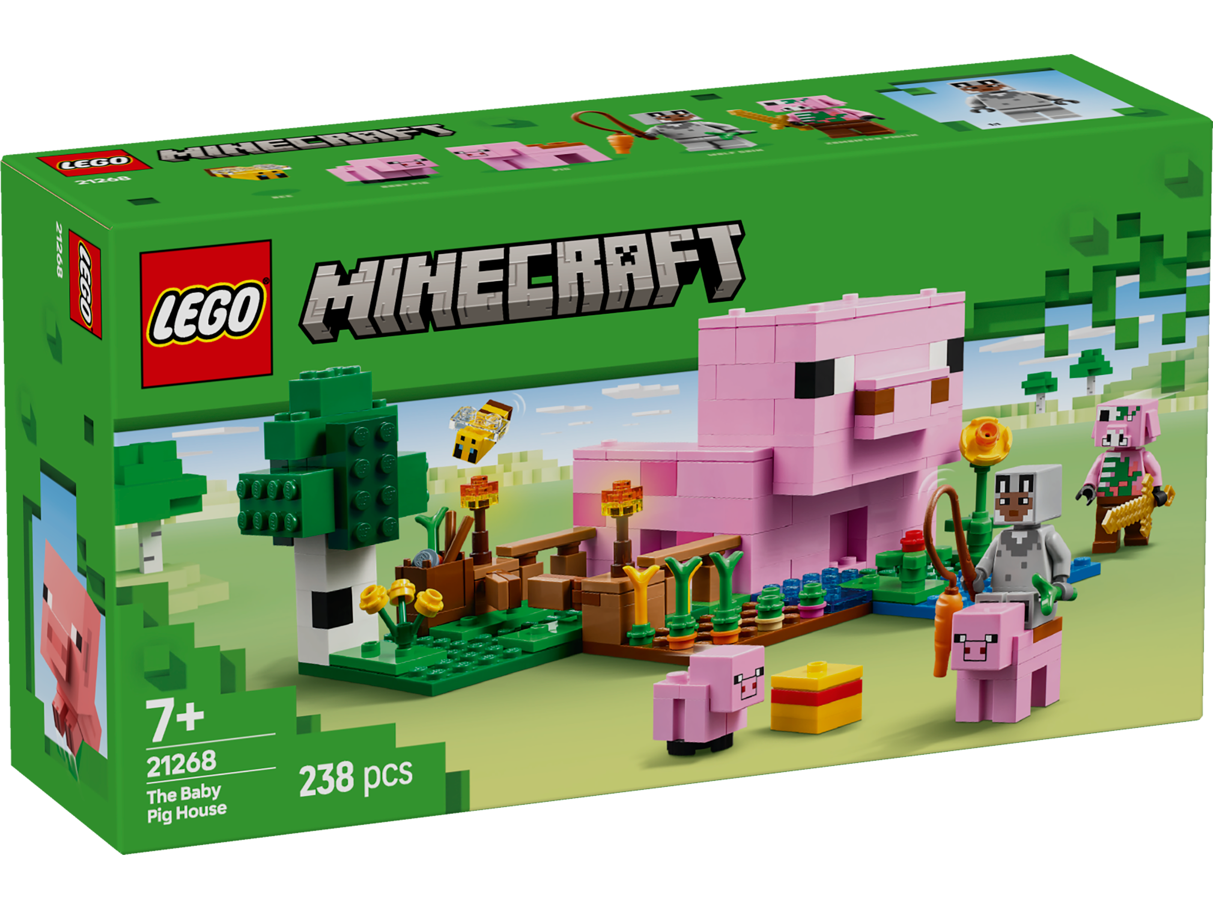 LEGO Minecraft™ Das Babyschwein-Haus 21268 - Bild 1