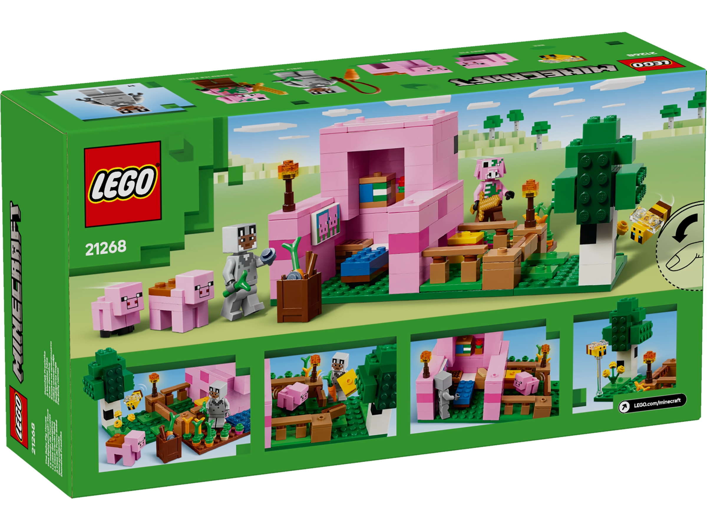 LEGO Minecraft™ Das Babyschwein-Haus 21268 - Bild 6