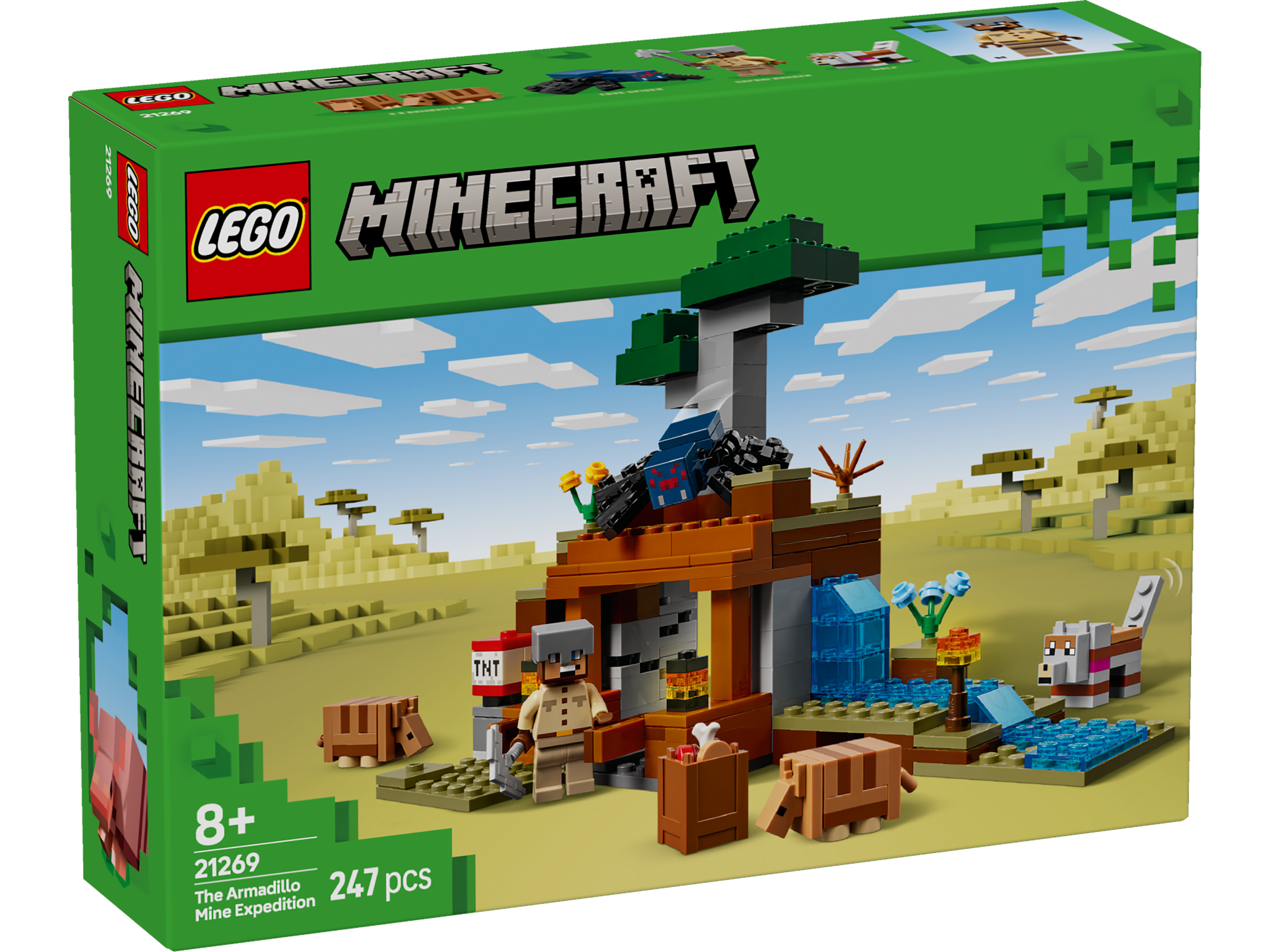 LEGO Minecraft™ Die Expedition zur Gürteltiermine 21269 - Bild 1
