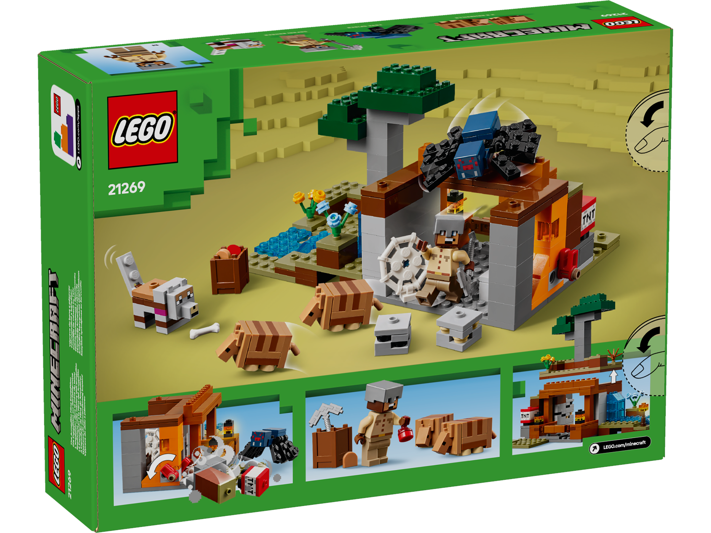 LEGO Minecraft™ Die Expedition zur Gürteltiermine 21269 - Bild 8