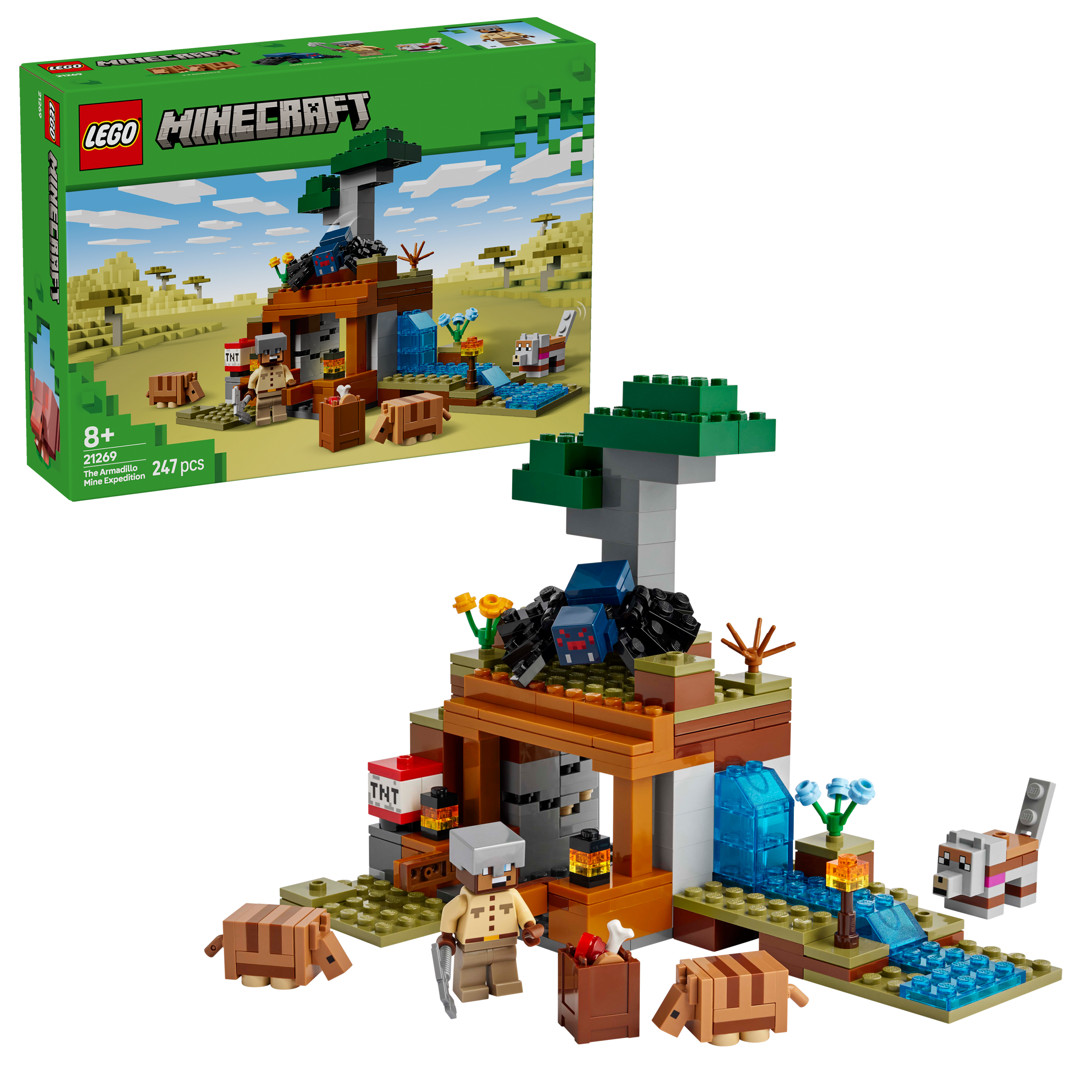 LEGO Minecraft™ Die Expedition zur Gürteltiermine 21269 - Bild 7