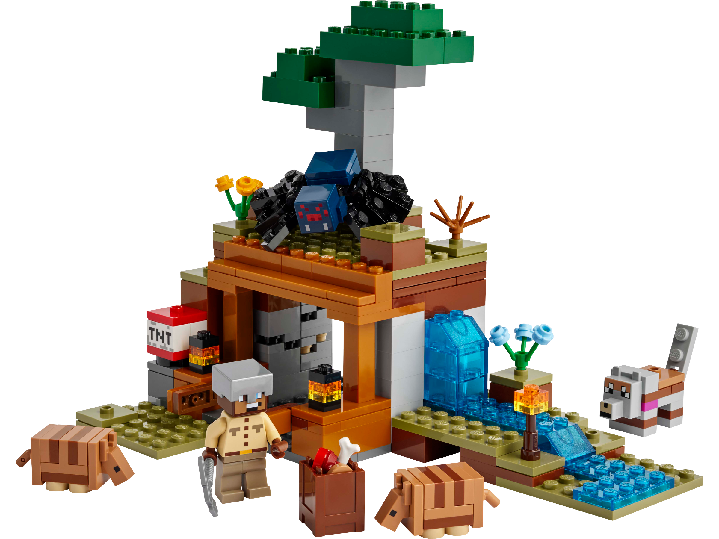 LEGO Minecraft™ Die Expedition zur Gürteltiermine 21269 - Bild 2