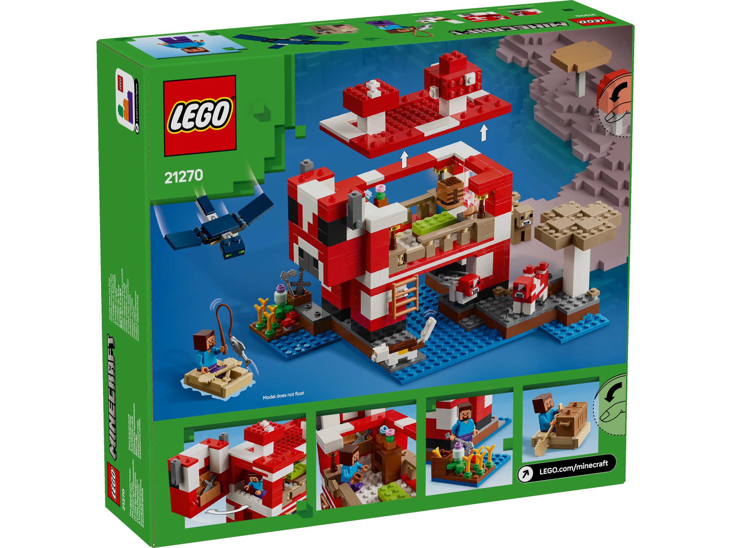 LEGO Minecraft™ Das Pilzkuh-Haus 21270 - Bild 9