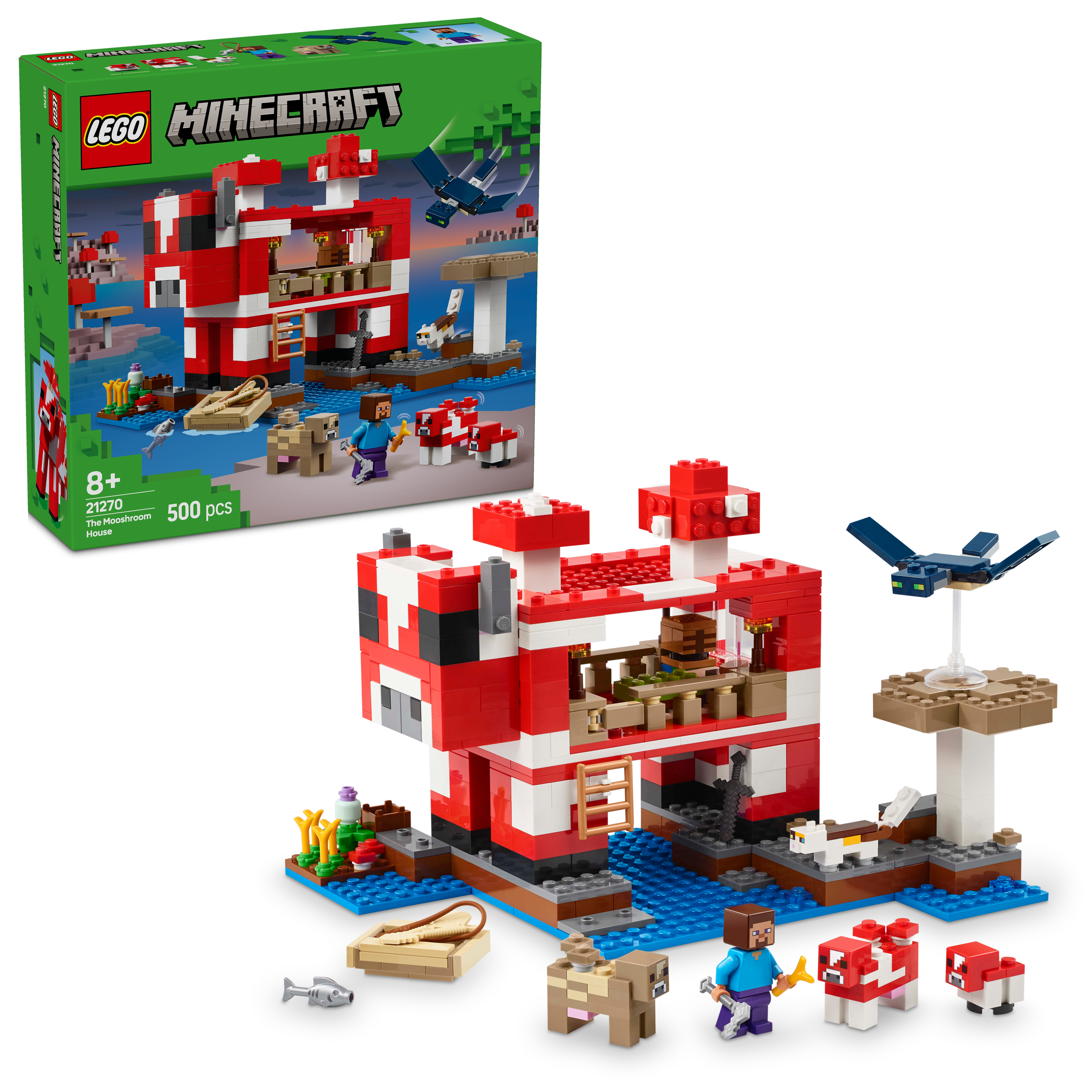 LEGO Minecraft™ Das Pilzkuh-Haus 21270 - Bild 8