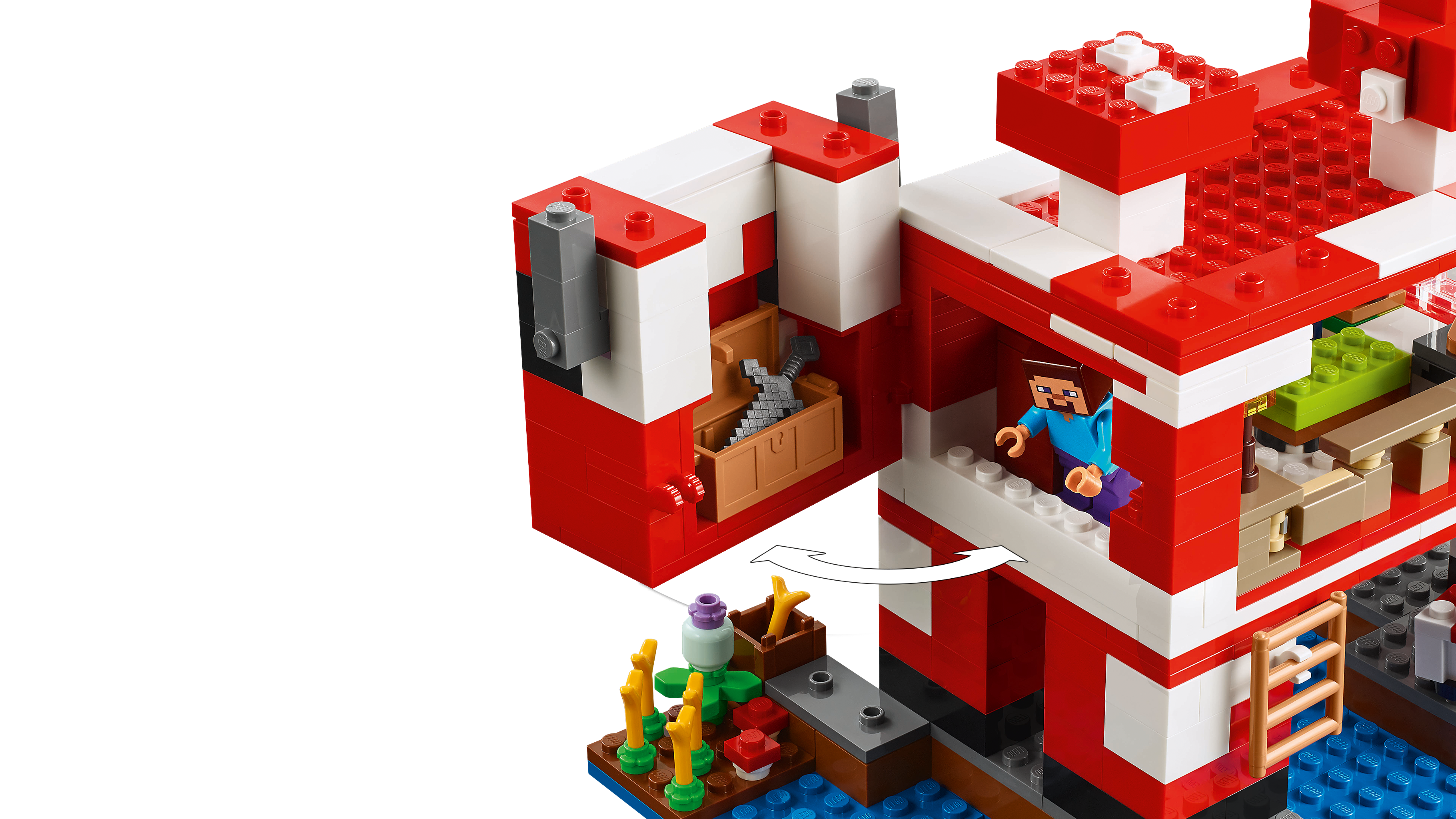 LEGO Minecraft™ Das Pilzkuh-Haus 21270 - Bild 5