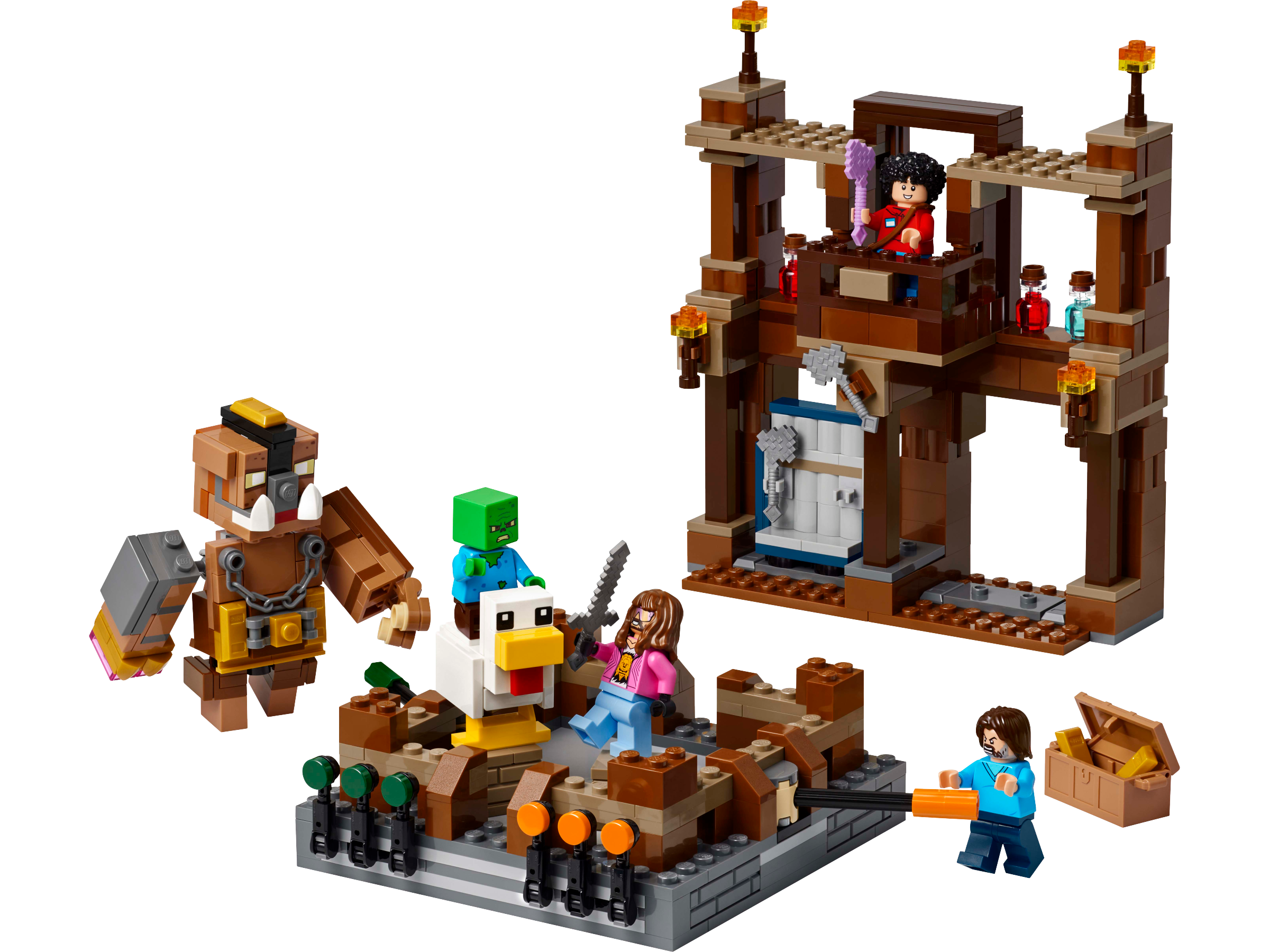 LEGO Minecraft™ Waldanwesen mit Boxring 21272 - Bild 2