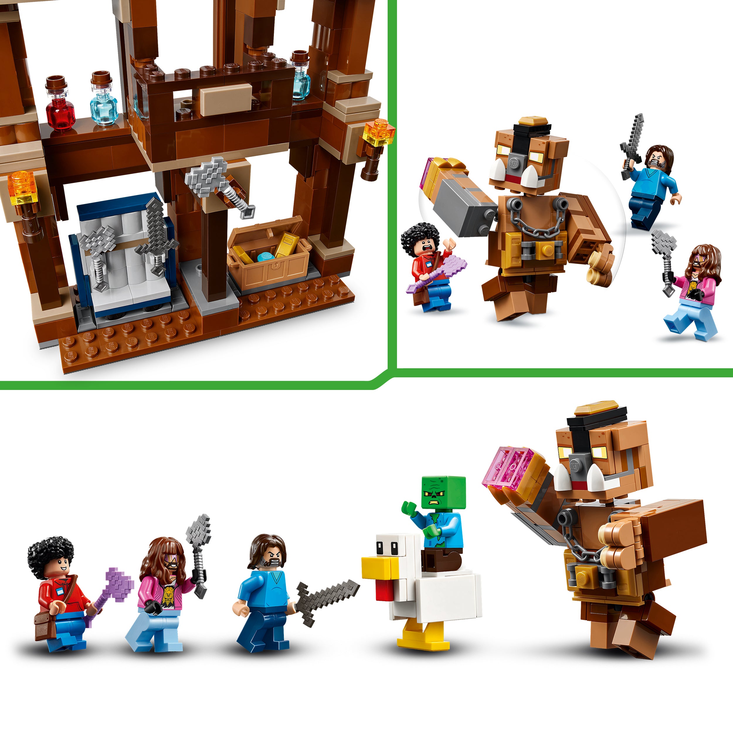 LEGO Minecraft™ Waldanwesen mit Boxring 21272 - Bild 8