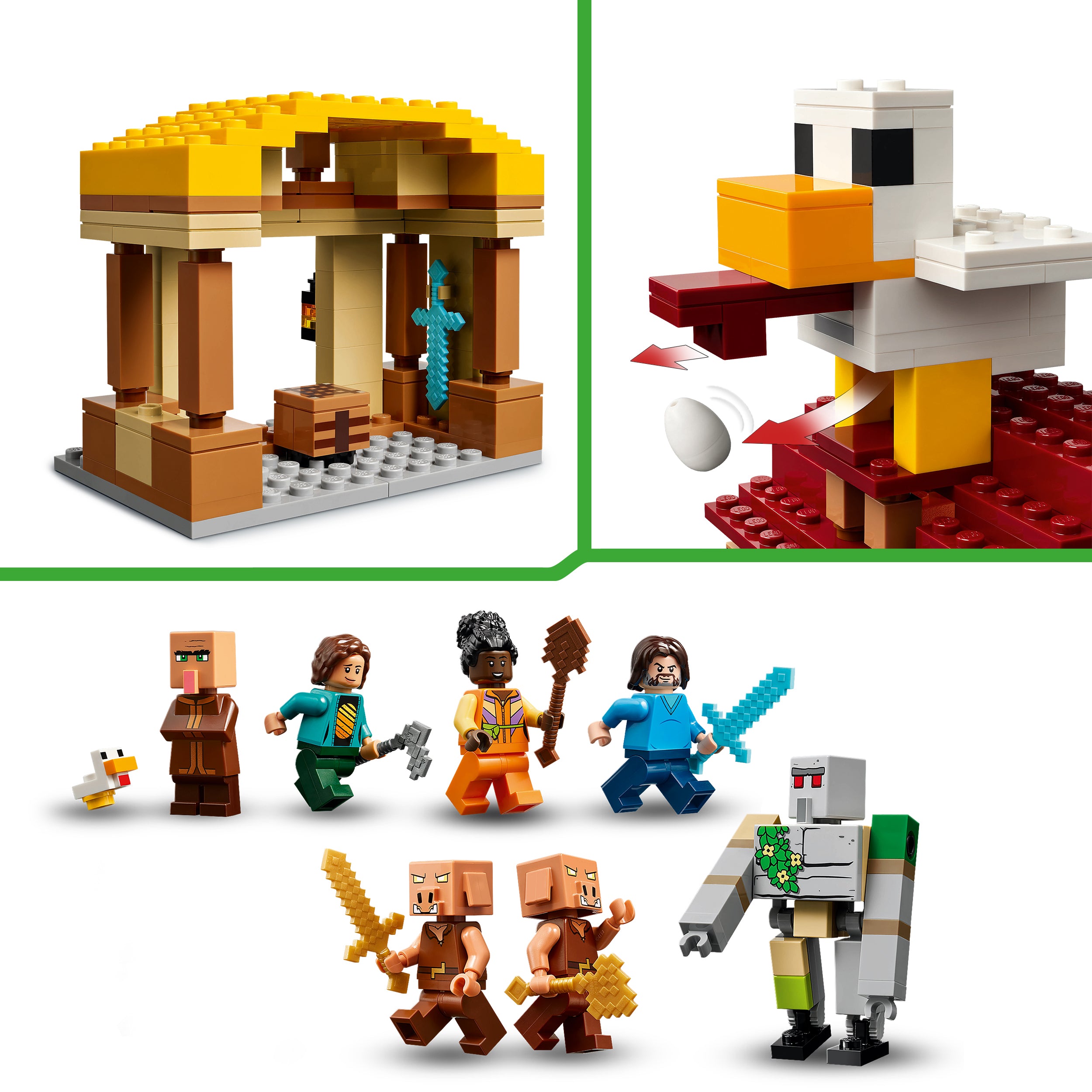 LEGO Minecraft™  Angriff des Ghast-Ballons 21273 - Bild 8