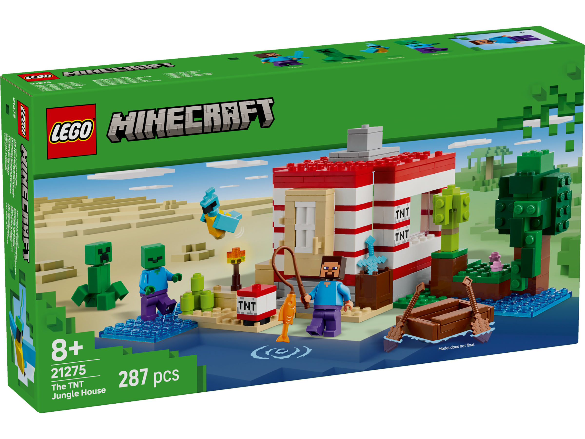 LEGO Minecraft™ Das TNT-Dschungelhaus 21275 - Bild 1